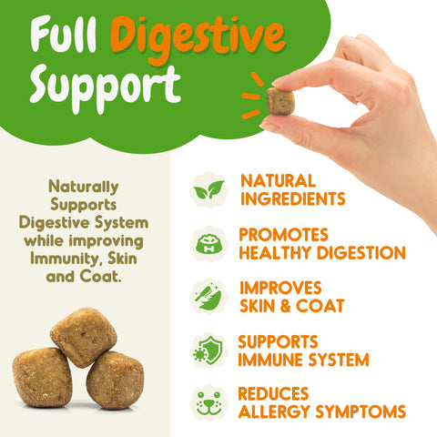Probiotics For Dogs Soft Chews - 60 Count
