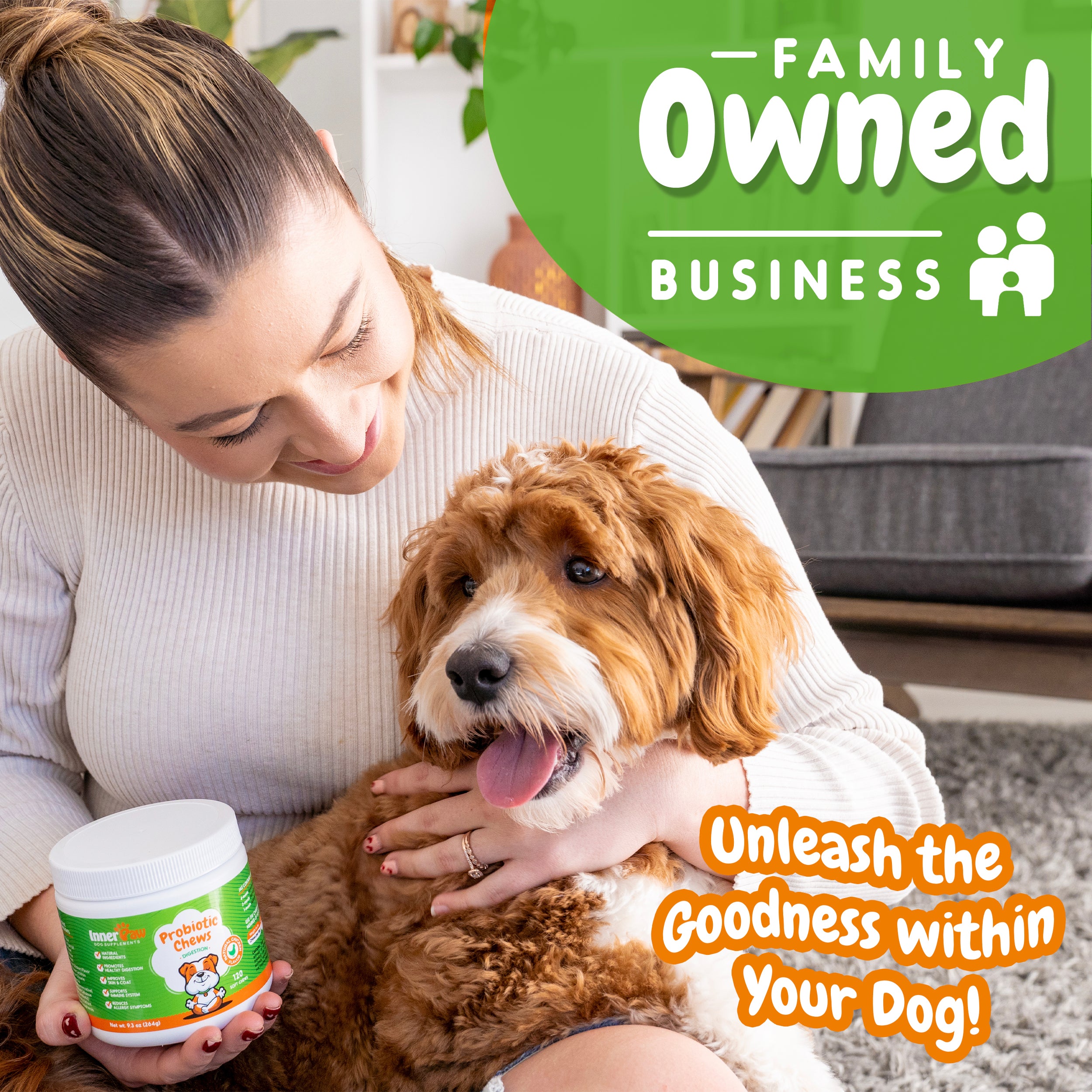 Probiotic Soft Chews - 120 Soft Chews
