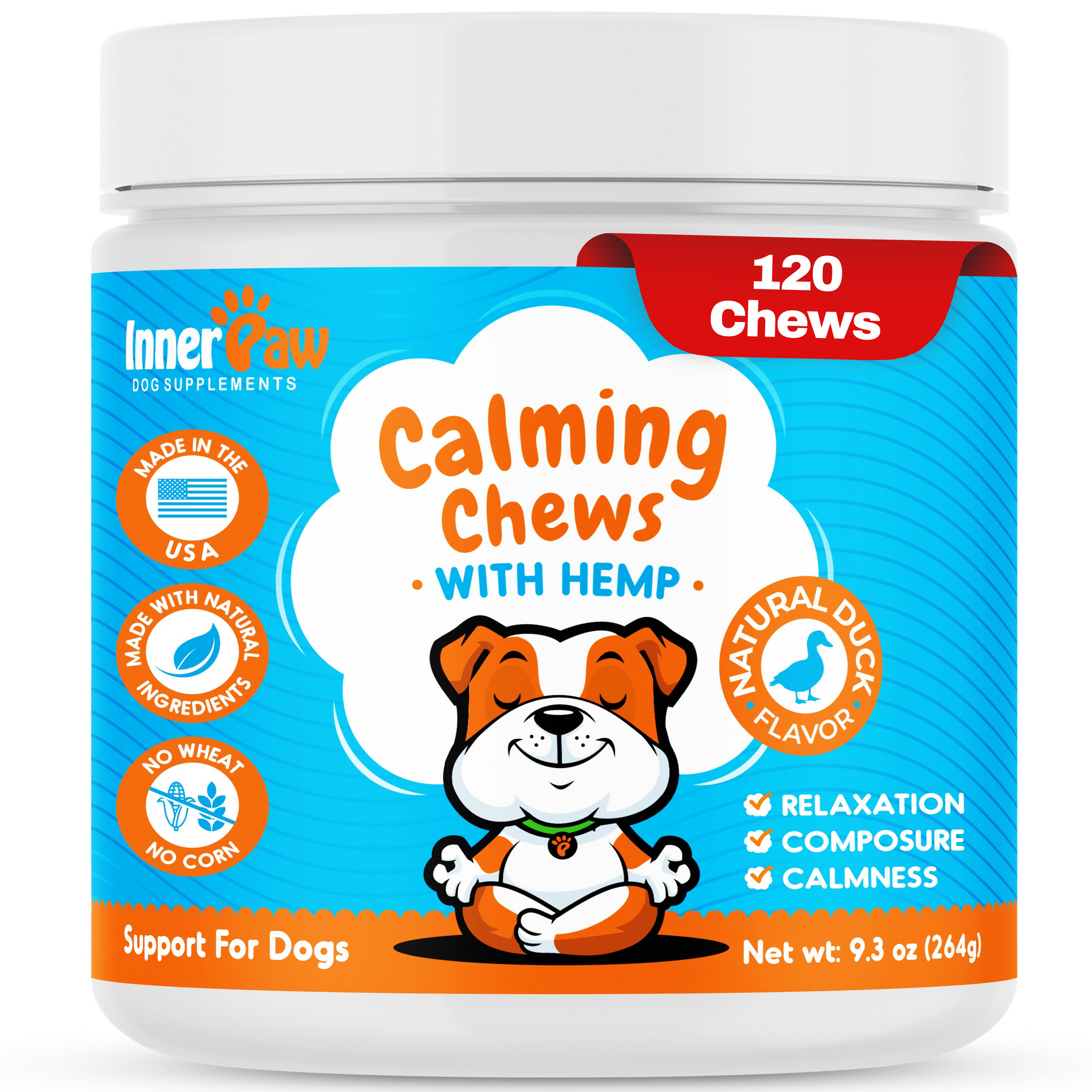 Calming Support Soft Chews - 120 Soft Chews – inner paw