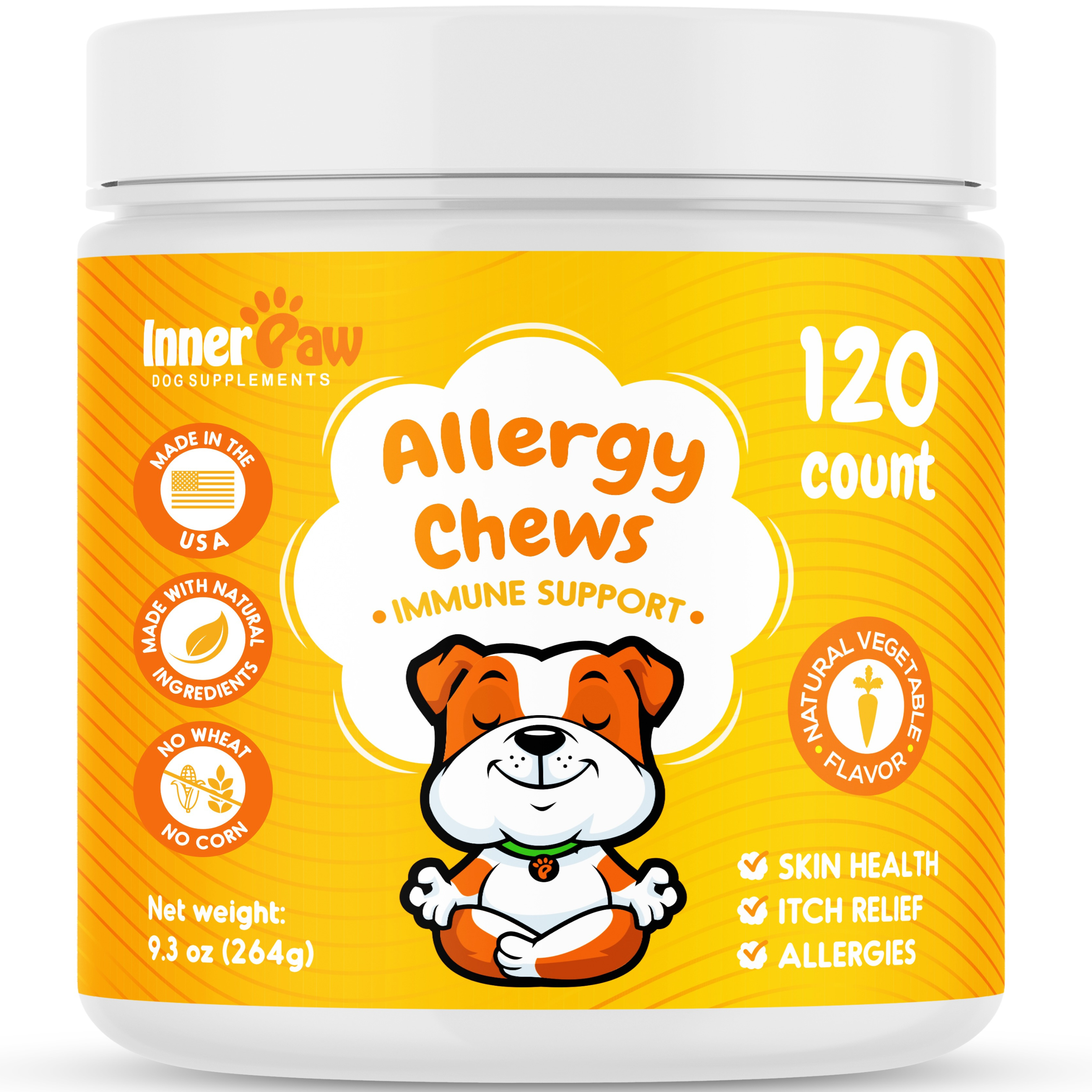 Allergy Relief Support Chews - 120 Count