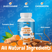 Advanced Turmeric Hip and Joint Complex Supplement for Dogs